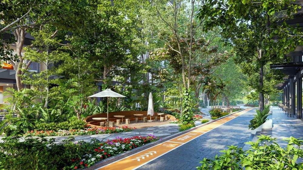 La Pura Gloria có lợi thế hơn về không gian sống xanh trong lành