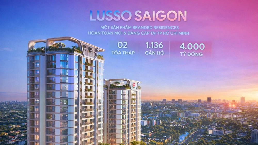 Tỷ suất sinh lợi nhuận cho thuê Lusso Saigon khá cao
