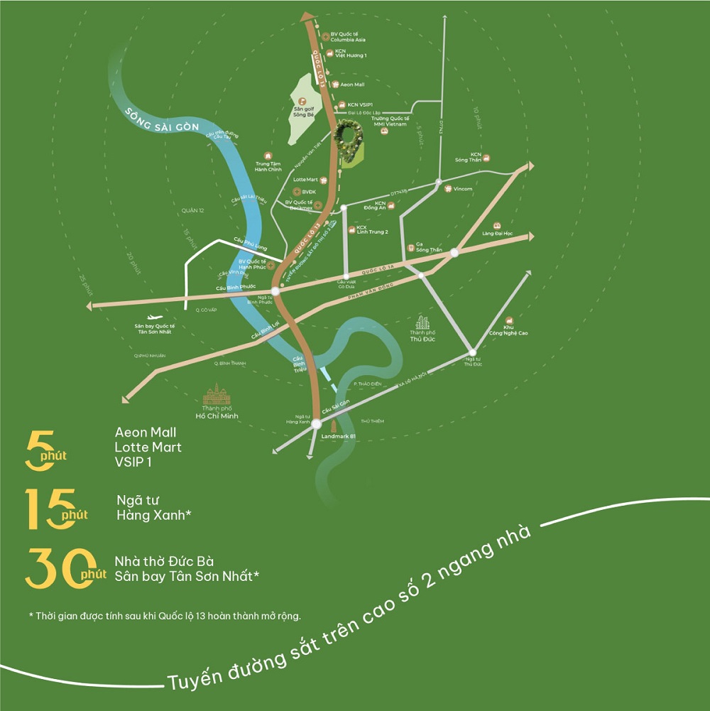 Tiềm năng cho thuê Lusso Saigon đến từ vị trí